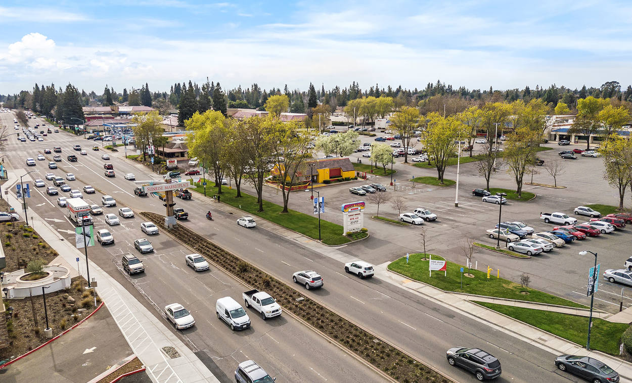 Citrus Heights Ca Sunrise Village Retail Space Merlone Geier